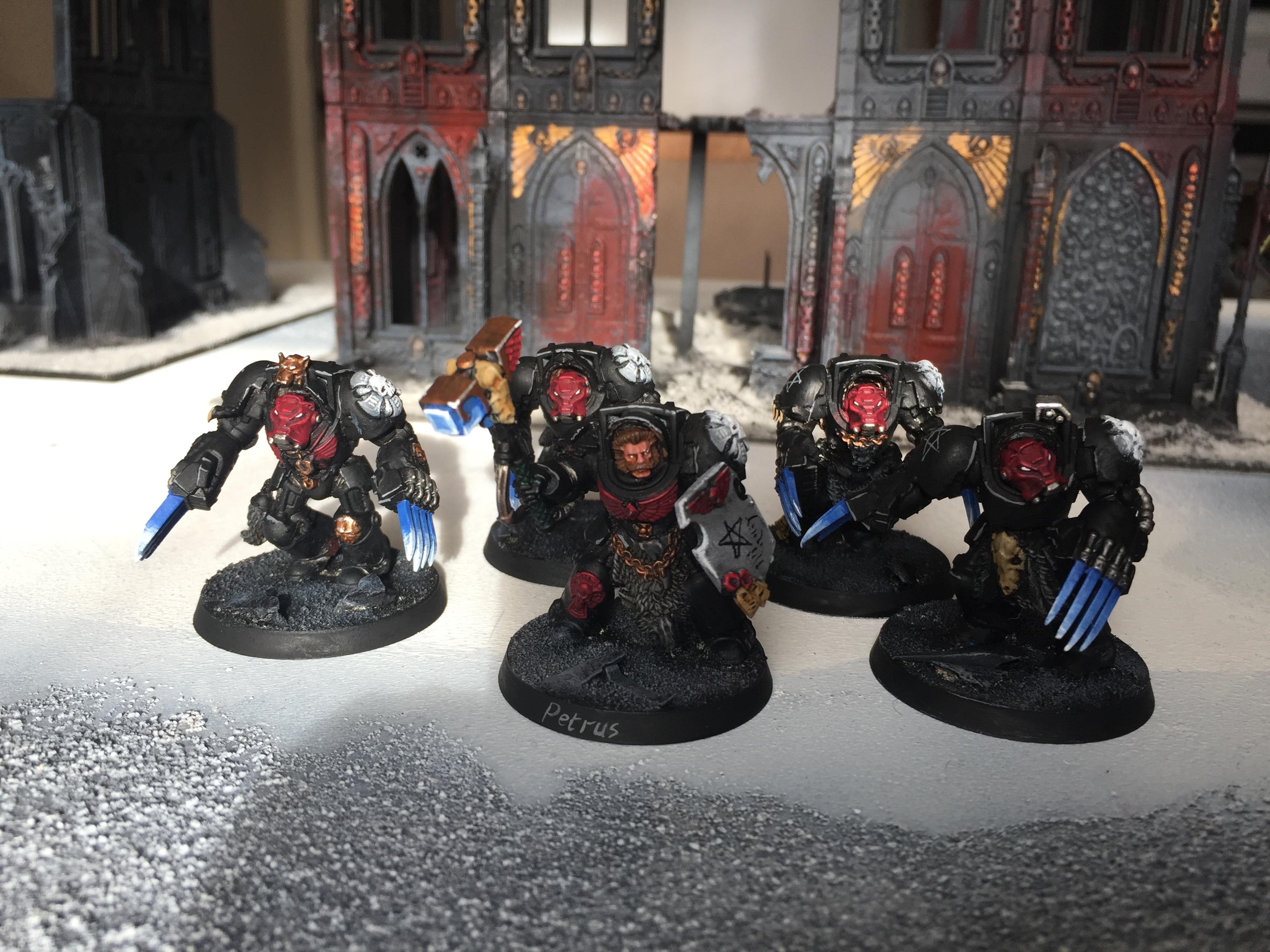 Lightning Claws, Space Marines, Terminator Assault, Urban Base